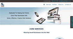 Desktop Screenshot of 4dwebmasters.com